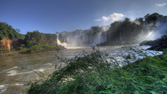 Landscapes waterfalls