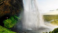 Landscapes waterfalls