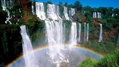 Landscapes waterfalls