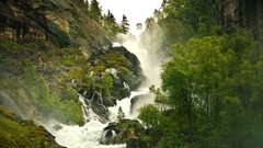 Landscapes waterfalls