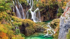 Landscapes waterfalls