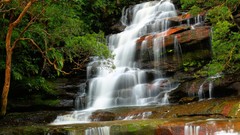 Landscapes waterfalls
