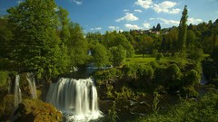 Landscapes waterfalls