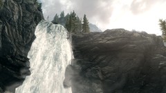 Landscapes waterfalls the elder scrolls v skyrim screenshots