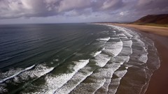 Landscapes waves Sea Beaches