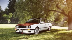 Landscapes white BMW E30 Stance Works
