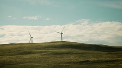 Landscapes wind windmills