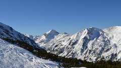 Landscapes winter Mountains