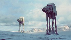 Landscapes winter star wars AT-AT