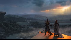 Landscapes witches concept art oz: the great and powerful