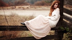 Landscapes woman redheads Taylor McCutchan