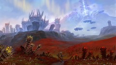Landscapes world of warcraft artwork video games fantasy art 