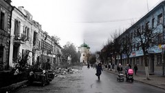 Landscapes World War II photo manipulations