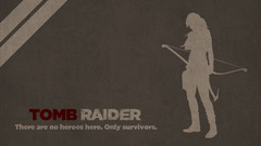 lara croft tomb raider video games bow text Minimalism