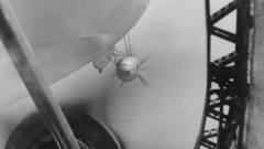 Large Hindenburg over The