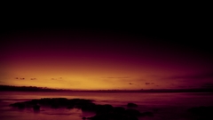 Last seconds of daylight