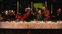 Last supper eve band