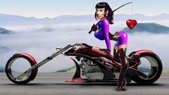 Latex Chopper Angelina motorbikes