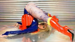 Latex models supergirl huge boobs Bianca Beauchamp