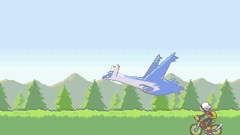 Latios Pokemon pixel art