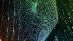 Lattice cubes abstract