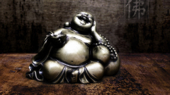 Laughing gautama buddha