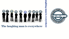 Laughing man Ghost in