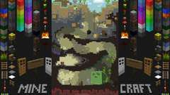 Lava blocks creeper minecraft