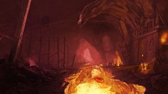Lava statues secret caves Castlevania: Lords of Shadow-Mirror 
