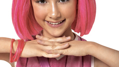 Lazytown pink hair headbands