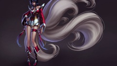 League of Legends ahri fantasy art video games video game girls