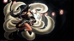 League of Legends ahri Ninetails