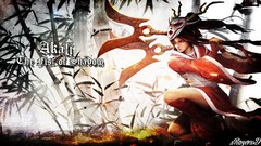 League of Legends Akali bloodmoon