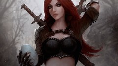 League of Legends artwork katarina