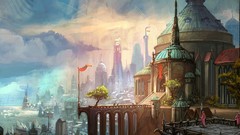 League of Legends artwork video games fantasy art