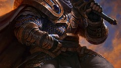 League of Legends fantasy art Garen