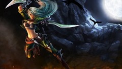 League of Legends fantasy art Katarina the Sinister Blade