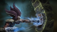 League of Legends fantasy art Trundle