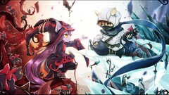 League of Legends Kennen Lulu (League of Legends) black cats