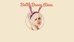 League of Legends riven video games Typography Minimalism face
