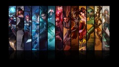 League of Legends shyvana riven ahri morgana Sona Janna the 