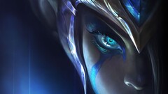 League of Legends video games text face fantasy art PC gaming