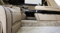 Leather cars Maybach Zeppelin luxury car interiors Maybach 