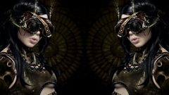 Leather steampunk goggles ophelia