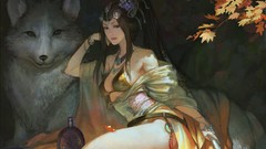 Leaves Animals grapes kimono Swords bottles bracelets black 