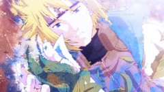 Leaves Anime blue eyes yondaime naruto shippuden minato 