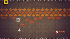 Leaves autumn September video games Space Invaders Smashing 