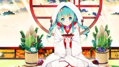 Leaves clouds balls Plants dress sitting kimono hoodies long 