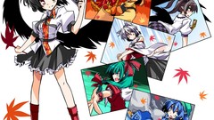Leaves Games wings goddess touhou shameimaru aya inubashiri 
