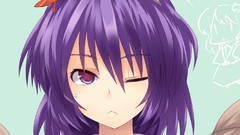 Leaves goddess Ropes anime girls touhou yasaka kanako hair 